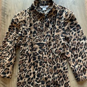 Alia Leopard  Print Woman’s Blouse